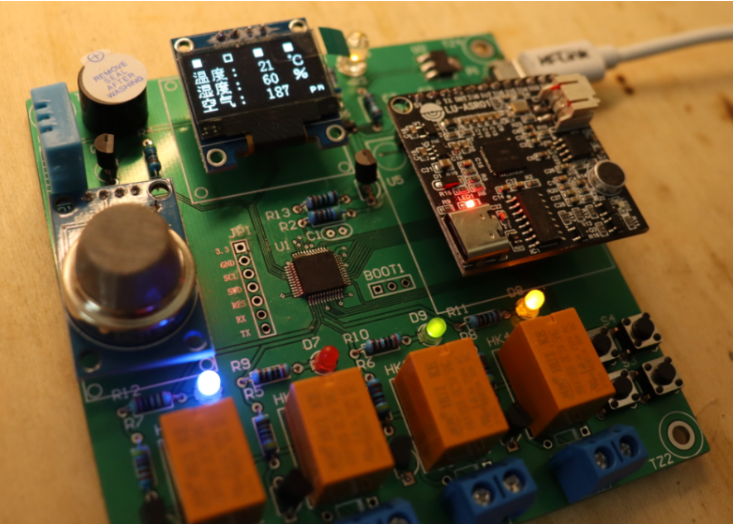【开源免费】基于STM32与ESP8266的智能家居控制系统