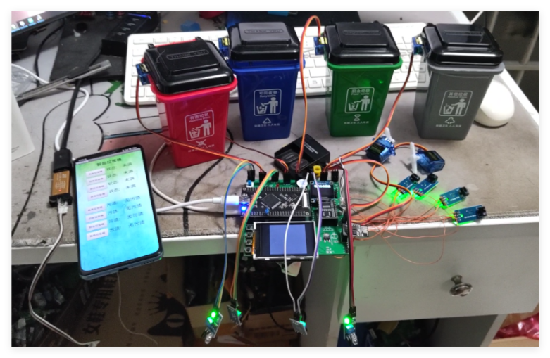 【开源免费】基于STM32的垃圾分类系统项目 【开源免费】基于STM32的垃圾分类系统项目